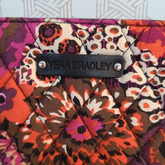 Vera Bradley "Rosewood" Zip Around Wallet w/Wristlet - Picture 2 of 6